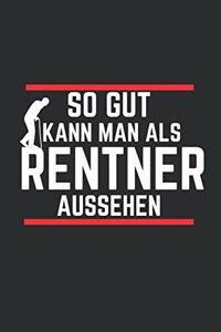 Lustiges Rentner Notizbuch