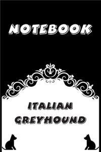 Italian Greyhound Notebook