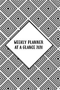 Weekly Planner At A Glance 2020