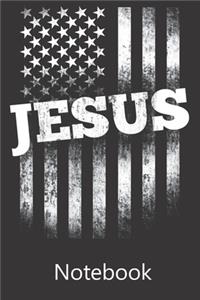 Jesus America Flag