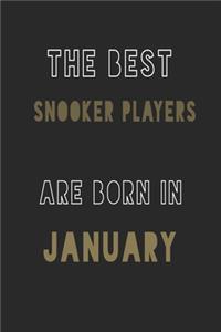 The Best Snooker players are Born in January journal