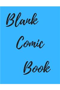 Blank Comic Notebook Journal
