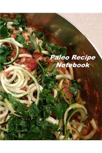 Paleo Recipe Notebook