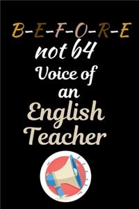 Voice of An English Teacher