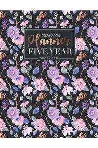 five year planner organizer 2020-2024
