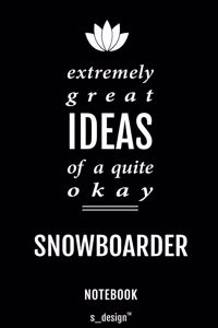 Notebook for Snowboarders / Snowboarder