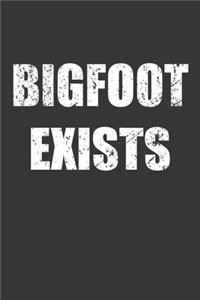 Bigfoot Exists Notebook