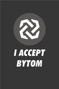 I Accept Bytom Notebook