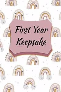 First Year Keepsake