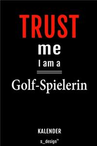 Kalender für Golf-Spieler / Golf-Spielerin