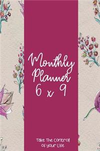 Monthly Planner 6x9