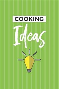 Cooking Ideas Notebook