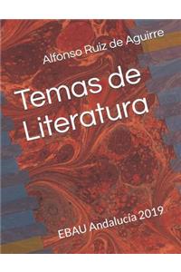 Temas de Literatura