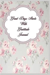 Great Days Start with Gratitude