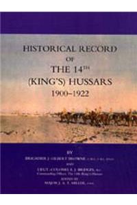 Historical Record of the 14th (Kings's) Hussars 1900-1922