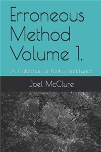 Erroneous Method Volume 1.