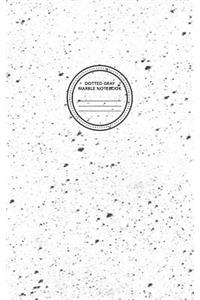 Dotted Gray Marble Notebook