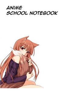 Anime School Notebook: Over 100 Pages for You to Complete Your School Work or to Even Write Anime Fanfics!