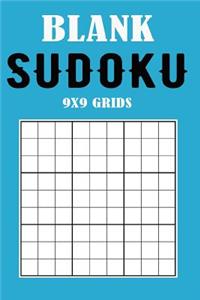 Blank Sudoku 9x9 Grids