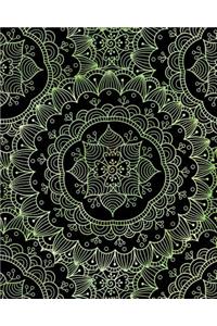 Journal Notebook Flower Mandala Pattern 8