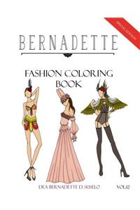 BERNADETTE Fashion Coloring Book Vol.12