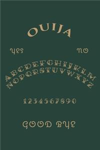 Ouija: Green Journal (6 x 9 inches, 120 lined pages)