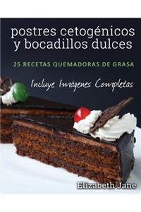 postres cetogénicos y bocadillos dulces