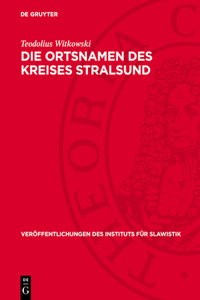 Die Ortsnamen Des Kreises Stralsund