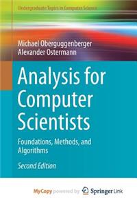 Analysis for Computer Scientists