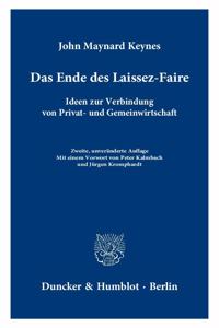 Das Ende Des Laissez-Faire