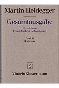 Martin Heidegger, Gesamtausgabe. III. Abteilung