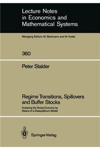 Regime Transitions, Spillovers and Buffer Stocks