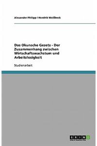 Das Okunsche Gesetz - Der Zusammenhang zwischen Wirtschaftswachstum und Arbeitslosigkeit