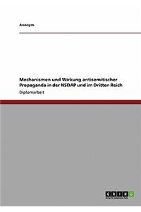 Mechanismen und Wirkung antisemitischer Propaganda in der NSDAP und im Dritten Reich