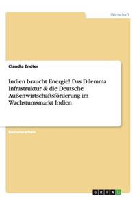 Indien braucht Energie! Das Dilemma Infrastruktur & die Deutsche Außenwirtschaftsförderung im Wachstumsmarkt Indien