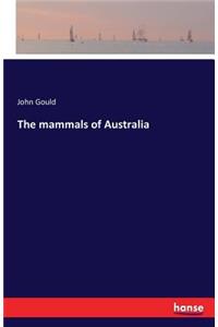 mammals of Australia