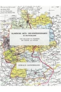 Slawische Orts- und Gewässernamen in Deutschland