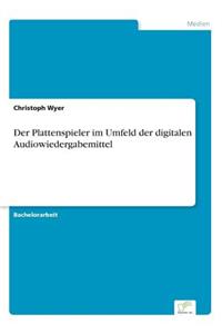 Plattenspieler im Umfeld der digitalen Audiowiedergabemittel