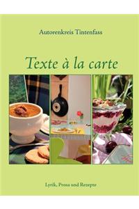Texte La Carte