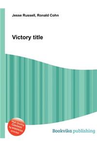 Victory Title
