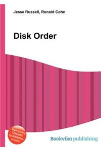 Disk Order