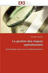 La Gestion Des Risques Opérationnels