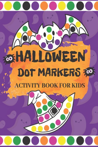 Halloween Dot Markers Activity Book for Kids
