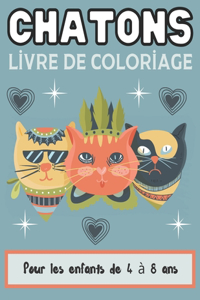 Chatons livre de coloriage
