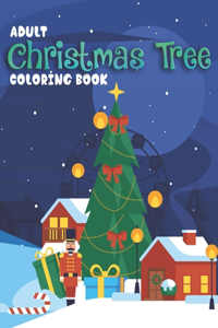 Adult Christmas Tree Coloring Book