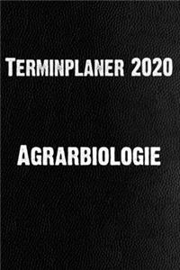 Terminplaner 2020 Agrarbiologie