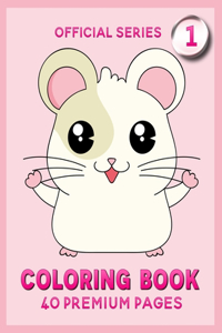 Hamster Coloring Book Vol1