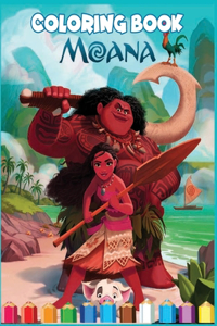 Moana Coloring Book