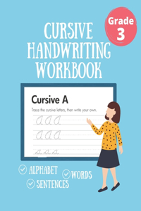 Cursive Handwriting Workbook Grade 3