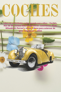 Libro de actividades extra grande para niños - Coches. Más de 50 coches